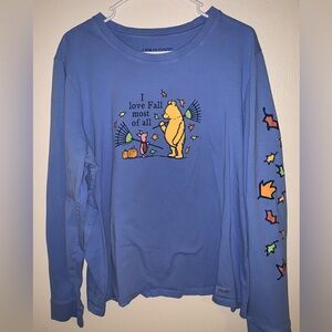 Winnie the Pooh Leaves Autumn Tee